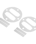 Head Gasket Kit With Reed Valves Replacement For Central Pneumatic Air Compressors, Two Sets Included, Four Reed Valves And Two Aluminum Valve Plate Gaskets, Durable Metal Construction