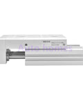 Heavy Duty Double Acting Pneumatic Actuator For Air Slide Tables With Smooth 8mm Bore Design And Multiple Stroke Lengths For Deadnuts Precise Automation Fixes, side view.