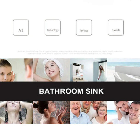 Top Notch Rectangular Ceramic Vessel Sink Above Counter Basins Smooth Black Finish Built Tough Against Scratches And Stains Low Maintenance Shine image with people enjoying bathrooms.
