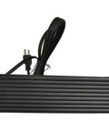 10 Inch 800 Watt Carpet Seaming Iron With Low Profile Comb Grooved Base Nonstick Coating Heat Shield ETL Listed power plug view