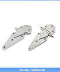 Heavy Duty Stainless Steel Or Zinc Alloy Hinge For Engineering Equipment Doors And Refrigerated Truck Compartments 1 Piece Zinc Alloy Built Like A Tank For Heavy Doors And Cabinets Durable Industrial Grade, zinc alloy hinge pair