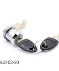 Cam Cylinder Locks For Doors Cabinets Mailboxes And Drawers Beefy Padlock Security Locks With Plastic Keys Heavy Duty