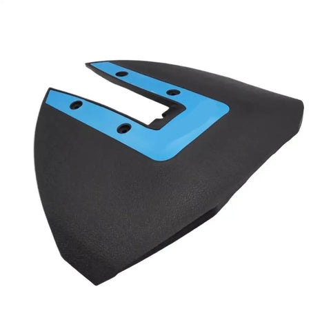 Black and blue hydrofoil stabilizer for outboard 40-350 HP engine with adjustable angle all water conditions ready