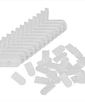 Stack of Beefy Heavy Duty L Shaped Corner Bracket For Furniture Repair And Shelf Support 90 Degree Right Angle Reinforcement Bracket