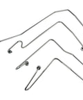 Heavy Duty Fuel Line Kit 4N3281 4N3282 For Caterpillar Engines And Machinery Like Tractors Excavators Loader Graders, steel lines