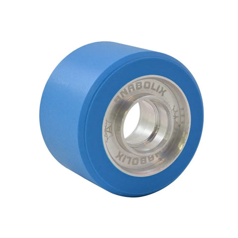 Reign 62mm By 42mm Roller Skate Wheels With Vanguard Urethane And Aluminum Hubs Sapphire 98A 8 Pack