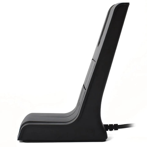 Side view of Solid Desktop Mic Replacement For RMN5050 And MOTOTRBO Base Stations, Killer Compatibility With XPR4550 and more
