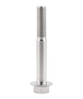 Beefy Titanium Flange Hex Bolt M10x80mm 1.25 Pitch Grade 5 Ti Alloy 6AL-4V TC4 Anti Corrosion High Strength Lightweight Fastener