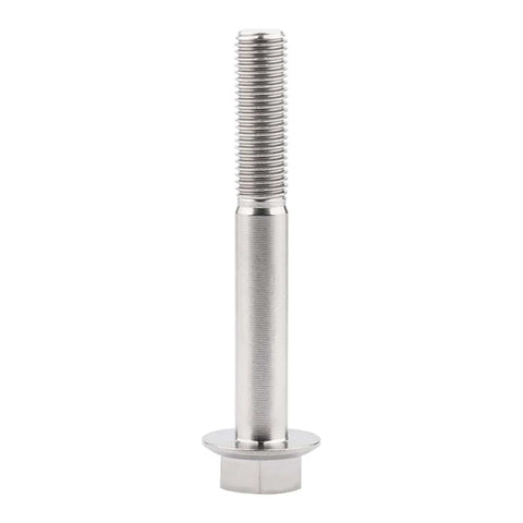 Beefy Titanium Flange Hex Bolt M10x80mm 1.25 Pitch Grade 5 Ti Alloy 6AL-4V TC4 Anti Corrosion High Strength Lightweight Fastener
