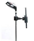Golf Swing Recording Clip Mount For Phone attached to golf club, stabilizing phone for swing capture, compatible with iPhone 5 6 7 8 X.