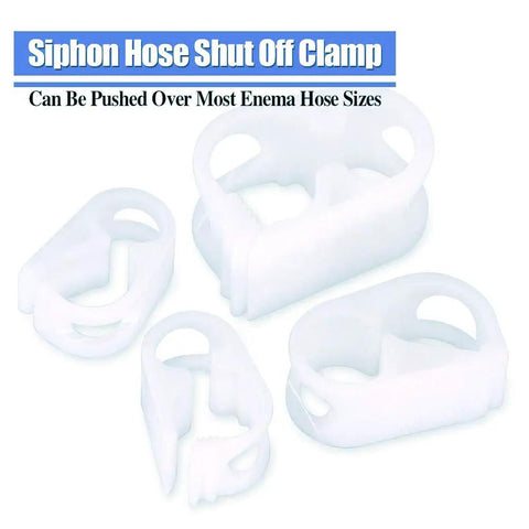 Premium Plastic Tube Clamps For 1/4 To 1/2 Inch Tubing, Adjustable Flow Control Hose Clip For Beer, Infusion Bottles
