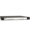 Heavy Duty 32 Port Rack Mount Kvm Over Ip Switch with HDMI VGA output and USB ports for remote server control.