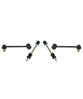 Heavy Duty Front And Rear Suspension Kit With Outer And Inner Tie Rods Idler Arm Pitman Arm Sway Bar Links Lower And Upper Control Arms Plus Ball Joints For Chevrolet Suburban 2500 2001 2010 And Hummer H2 2003 2007 sway bar links set