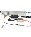 DIY Reciprocating Linear Actuator 24V DC with adjustable stroke 30 to 150 mm, speed 12 to 120 RPM, remote controller included