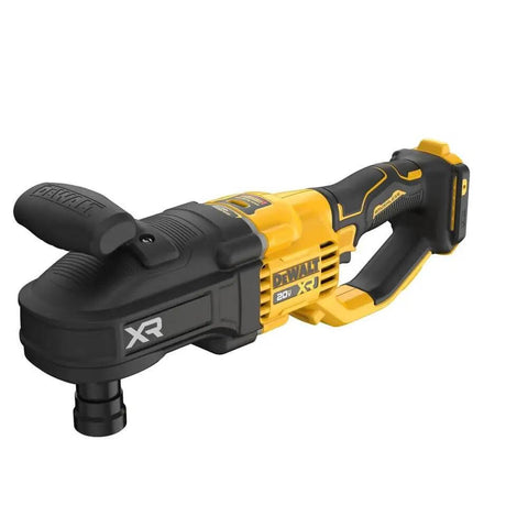 Boss Level 20V Max Brushless Compact Stud And Joist Drill With No Sweat Quick Change Chuck and Smart Anti Rotation Safety Brake, side view.