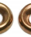 Silicon Bronze Finishing Cup Washers For Countersunk Screws Marine Grade Built To Last Salt Water Ready 0.306 Inch Inner Diameter 0.682 Inch Outer Diameter 0.134 Inch Thick Size 12 Pack Of 100, two washers