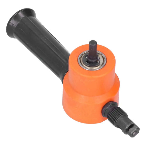 Double Head Sheet Metal Nibbler For Drills, 360 Degree Adjustable Cutter