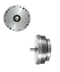 Smooth Operator 20 Arcsec Harmonic Drive Reducer With Zero Slack Play For Factory Robots And Cnc Rotary Tables side view and top view images
