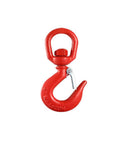 Heavy Duty 15 Ton Swivel Lifting Hook With Secure Latch built tough like a tank for crane or forklift use, drop forged alloy steel design.