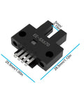 SX670P Slot Type Photoelectric Sensor 25.5 by 28.5 mm with U-shaped slot for non-contact detection