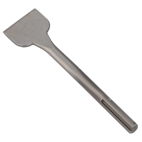 Flat chisel from 16 Inch 3 Piece Masonry Chisel Set SDS Max Shank Compatible Heavy Duty Rotary Hammer Drill Kit For Concrete Brick Stone Tile Ceramic Work.