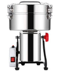 All In One Grain And Spice Grinder For Home Use, Electric Nut And Food Mill With Ultra Fine Powder Output, stainless steel design