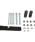 Door Hinge Pin Bushing Repair Kit For Chevy Trucks With Metal Hinge Roller Pin And Spring Tool Direct Replacement For C1500 C2500 C3500 K1500 K2500 Helps Smooth Door Operation Stop Sag And Quiet Clunking, kit parts laid out