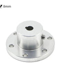 Heavy Duty Flange Coupling With Precision Keyway Shaft Joint For Power Transmission 8mm steel joint suitable for rotary motion.