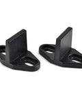 Barn Door Floor Guides 2 Pack Bottom Guide Floor Mount For Sliding Doors T Shape Track Hardware Black Durable Solid Steel