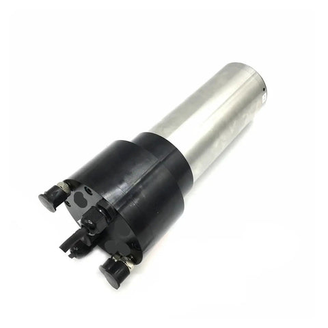 Heavy Duty 3Hp Atc Spindle Motor With Iso20 Quick Swap Interface And 24000 Rpm Rock Solid Cnc Router Bit Driver side view.