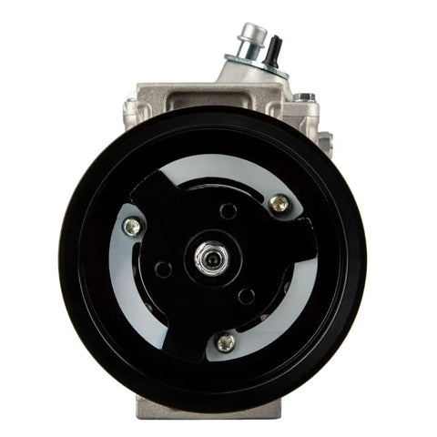 Front view of AC Compressor For VW Jetta Golf Passat Beetle Rabbit 2.5L 2005-2014 TT RS Quattro 2012-2013 OE CO4574J Replacement