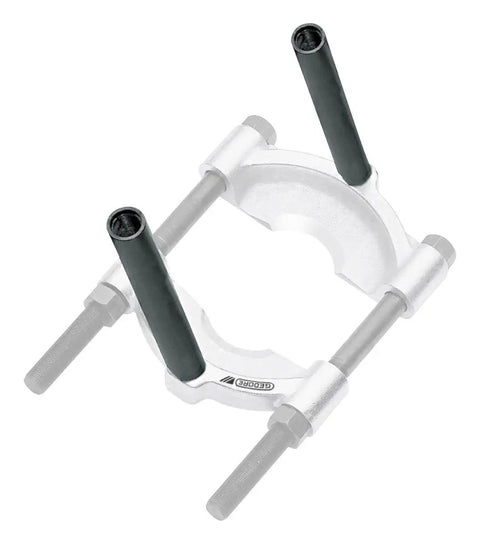 Beefy Heavy Duty Bearing Puller And Separator Set For Auto And Industrial Repair, 28,600 Kg Capacity, metallic component close-up