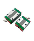 High Precision Linear Guide Rail Kit Including Egh And Egw Blocks For Super Smooth Cnc Motion With Low Friction Easy Install And Minimal Maintenance For Your DIY Projects, two EGH20 blocks