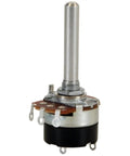 1M Audio Taper Potentiometer With Switch, Monaural, One Quarter Inch Shaft for Smooth Volume Control in Amplifiers and Effects Gear