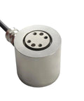 High Precision 3 And 6 Axis Load Cell For Multi Axis Force And Torque Sensing In Industrial Grade Robotics And Precision Machining Automation 0 To 50 Kg, close-up view of steel unit with cable connection