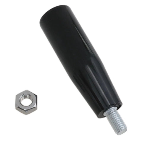 M10 Revolving Hand Wheel With Nuts And Threaded Handle Set 2Pcs for Trailer Crank, ergonomic bakelite handle and nut shown