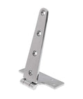 Side view of a T-shape stainless steel hinge for Six Piece Heavy Duty T Shape Marine Grade Stainless Steel Hinges For Containers