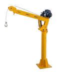 Portable Electric Hoist And Truck Crane With Remote Control Mobile Jib Pickup Arm Lift Offering 500 Kg Capacity Tough Manganese Steel Hook