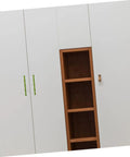 White cabinet with Zinc Alloy Cabinet Pulls Set 2 Pack, Sleek Cupboard Handles For Dresser, Retro Inspired Hardware