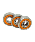 10 Piece Set Of 5 By 13 By 4 Hybrid Ceramic Bearings ABEC7 With 2RS Seals, orange seal and steel outer, for RC Cars S695C