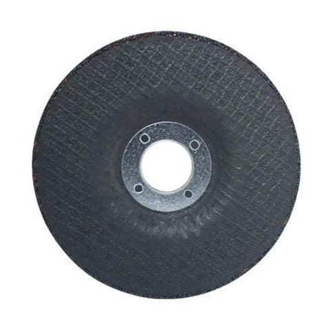 Depressed-center metal grinding wheel for angle grinder, 4.5 in diameter, 7/8 in arbor, 1/4 in thick
