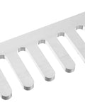 Heavy Duty Dovetail Router Template Kit For Dead On Through Dovetail And Box Joints No Sweat Quick Setup Guide For Pro Level Woodworking Cuts showing a close-up of aluminum guide with slots.