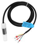 Rugged Temp And Humidity Sensor With I2C Output 14 Bit Resolution Stainless Steel Housing 3.3 To 5V cable and connectors