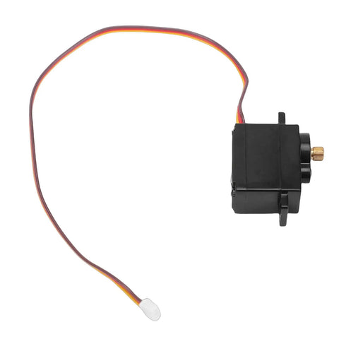 Heavy Duty Metal Gear Rc Motor Servo For Wltoys 244016 3365 Models Premium Upgrade Parts Quick Snap Install connection wire view.