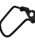 Rear Derailleur Guard And Rack Protector For Mountain Road And Folding Bikes In Black Easy Under Wheel Quick Release Or Fixed Screw Mount