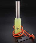 Grab And Go Emergency Fire Starter Kit With Magnesium And Ferro Rods, Integrated In A Rugged Handle, Paracord Lanyard, And Multi Function Scraper