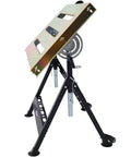 Tough As Nails Welding Table 30 By 20 Inches Industrial Steel Workbench with adjustable tilt and folding design.