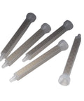 Cascade Mix Meter Nozzle For Manual And Pneumatic Applicators, Static Two Component Adhesive And Sealant Mixer. 1 pack of six nozzles.