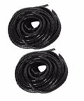 9mm Inner Diameter By 10mm Outer Spiral Cable Wrap Tube 10m Clear Flexible Wire Organizer For PC Home Theater TV Setup No Mess Cable Management