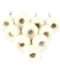 Pro Grade Mini Wool Polishing Brush Wheel Set For Drill Rotary Tools, 60 Pcs With 3mm Shank Buffing Heads visible in a cluster.